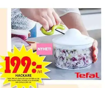 ICA Maxi Tefal minihackare erbjuda