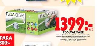 ICA Maxi Bestway poolvärmare erbjuda