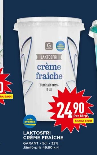 Willys Garant crème fraiche erbjuda