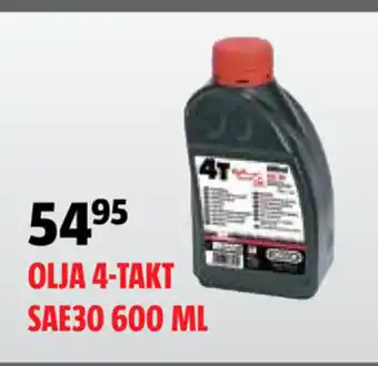 Olja 4-takt SAE30 600ml