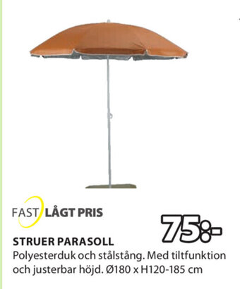 JYSK Struer Parasoll erbjuda