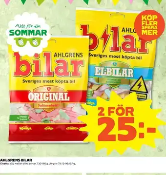 Ahlgrens Bilar 2x130-160g