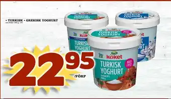 Bonum Matmarknad turkisk • grekisk yoghurt erbjuda