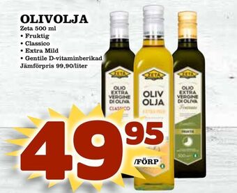 Bonum Matmarknad Olivolja erbjuda
