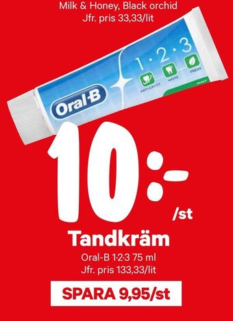 City Gross Tandkräm erbjuda