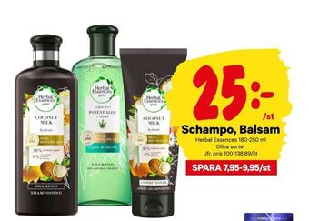 City Gross Schampo, Balsam erbjuda