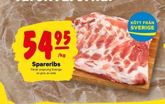 City Gross Spareribs erbjuda