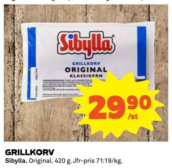 Coop Daglivs Grillkorv erbjuda