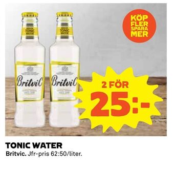 Coop Daglivs Tonic water erbjuda