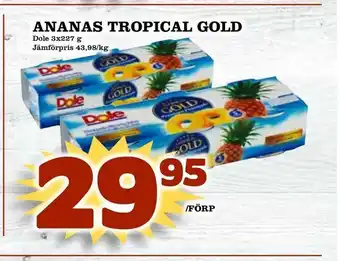 Ananas tropical gold