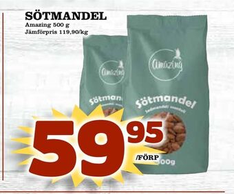 Din Mat Sötmandel erbjuda