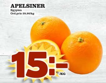 Din Mat Apelsiner erbjuda