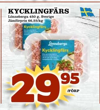 Matboden Ektorp Kycklingfärs erbjuda