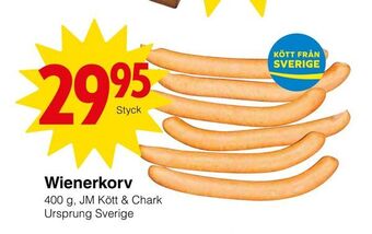 Matöppet Wienerkorv erbjuda