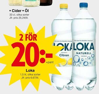 Matöppet Loka erbjuda
