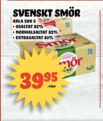 Nelins Svenskt smör erbjuda