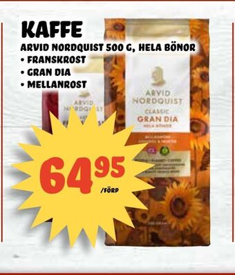Nelins Kaffe erbjuda