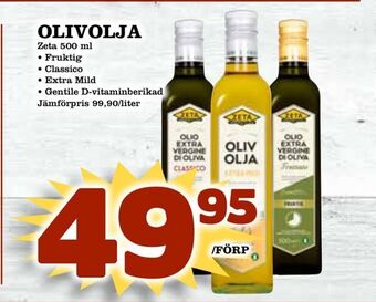 Nelins Olivolja erbjuda