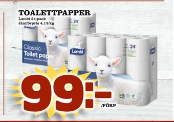 Prisma Mat Toalettpapper erbjuda