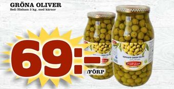 Prisma Mat Gröna oliver erbjuda