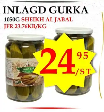 Matmixen Inlagd gurka erbjuda