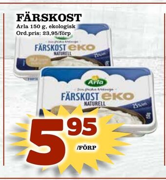 Supergrossen Färskost erbjuda