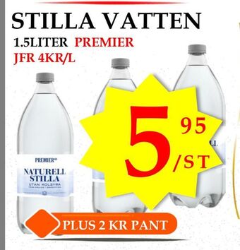 Matmixen Stilla vatten erbjuda