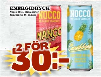 Supergrossen Energidryck erbjuda