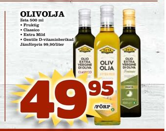 Supergrossen Olivolja erbjuda