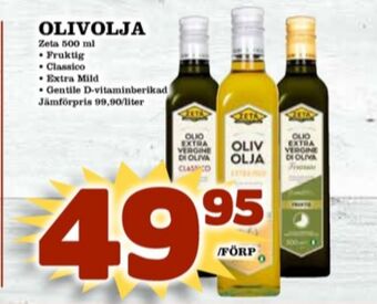 Matdax Zeta olivolja erbjuda