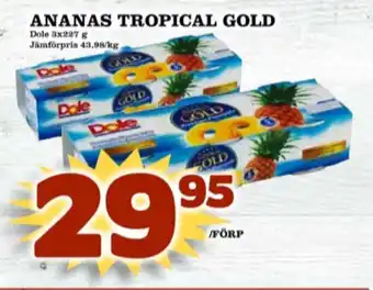 Matdax Dole ananas erbjuda