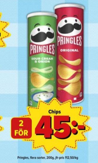 Östenssons Pringles chips erbjuda