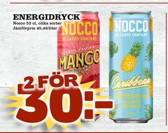 Rinkeby Matcenter Energidryck erbjuda