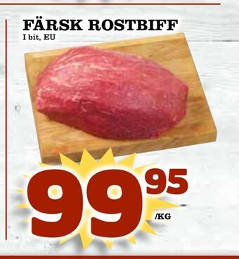 Matdax Färsk rostbiff erbjuda