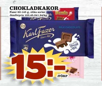 Matdax Chokladkakor erbjuda