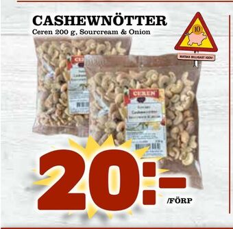 Matdax Cashewnötter erbjuda