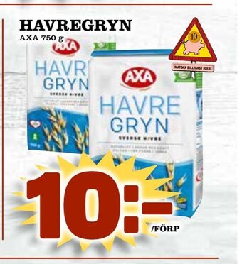 Matdax Havregryn erbjuda