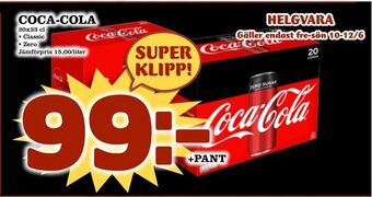 Nya Pulsen Coca-cola erbjuda