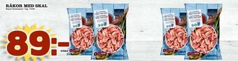 Nya Pulsen Räkor med skal erbjuda