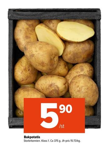 Coop Extra Bakpotatis erbjuda