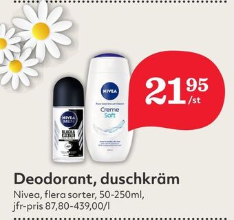 Hemköp Deodorant, duschkräm erbjuda