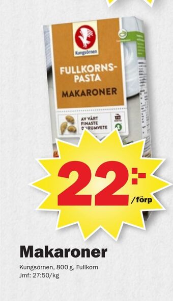 Pekås Makaroner erbjuda