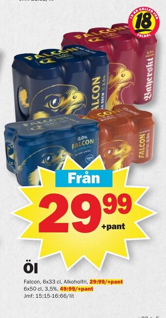 Pekås Öl erbjuda
