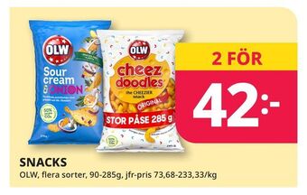 Tempo Snacks erbjuda