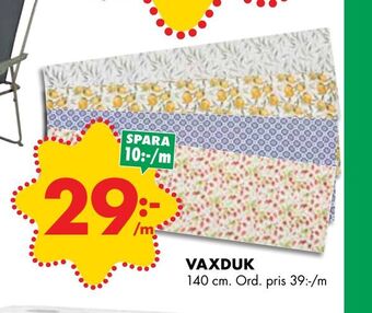 ÖoB Vaxduk erbjuda