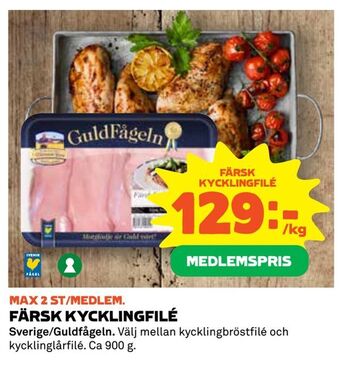 Coop Extra Färsk kycklingfilé erbjuda