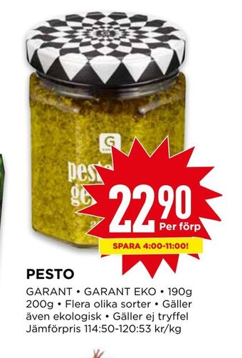 Willys Pesto erbjuda
