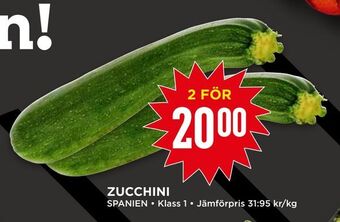 Willys Zucchini erbjuda