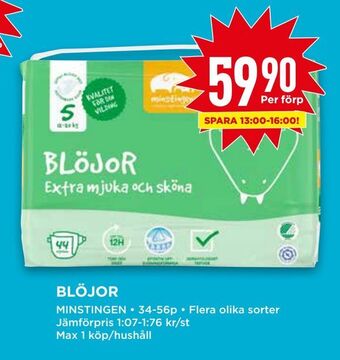 Willys Blöjor erbjuda