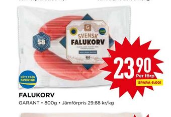 Willys Falukorv erbjuda